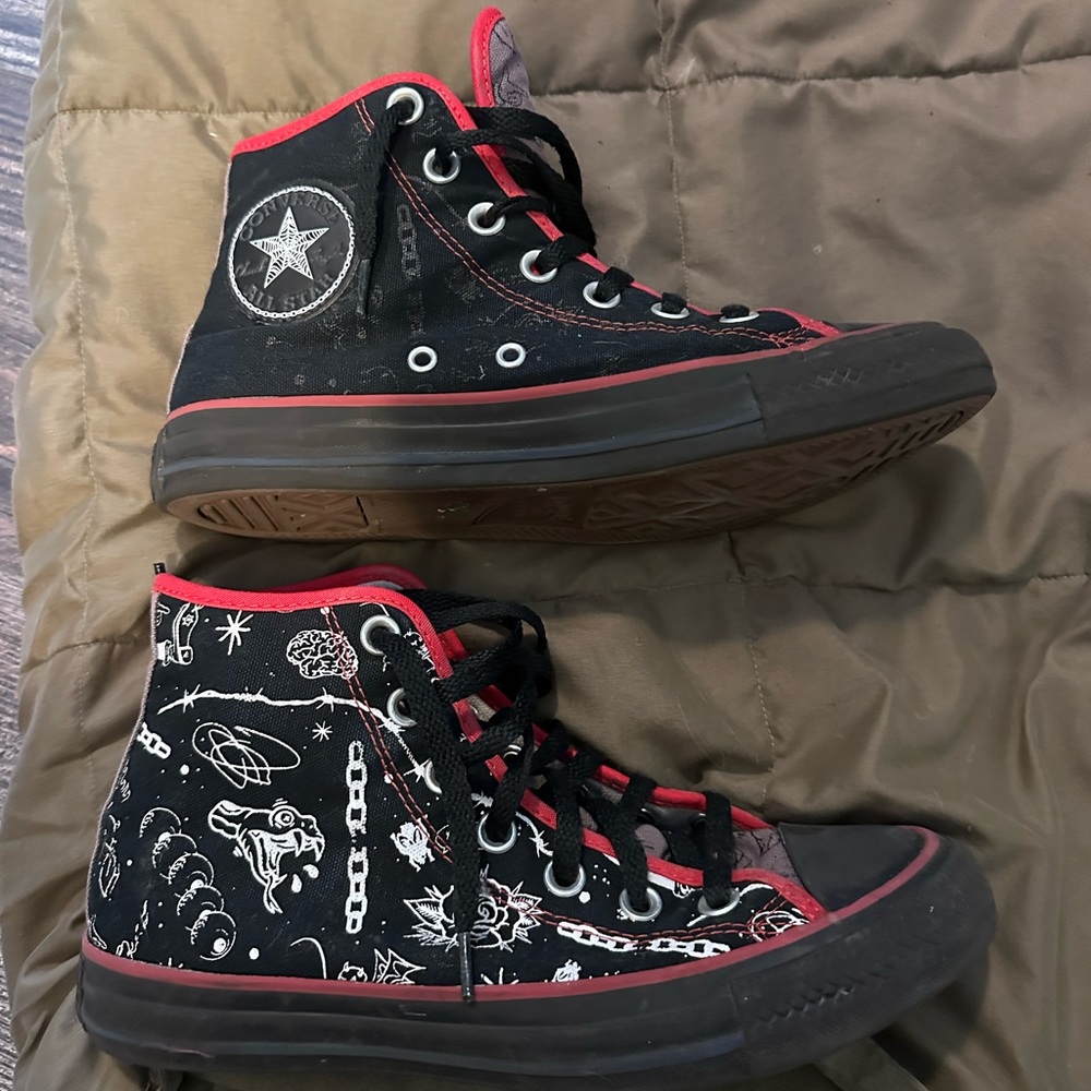 Custom converse sneakers